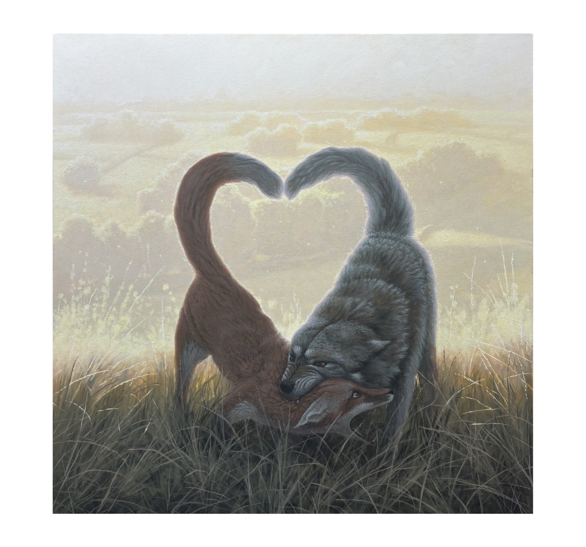 heartache         Size:  H50 x W50 cm